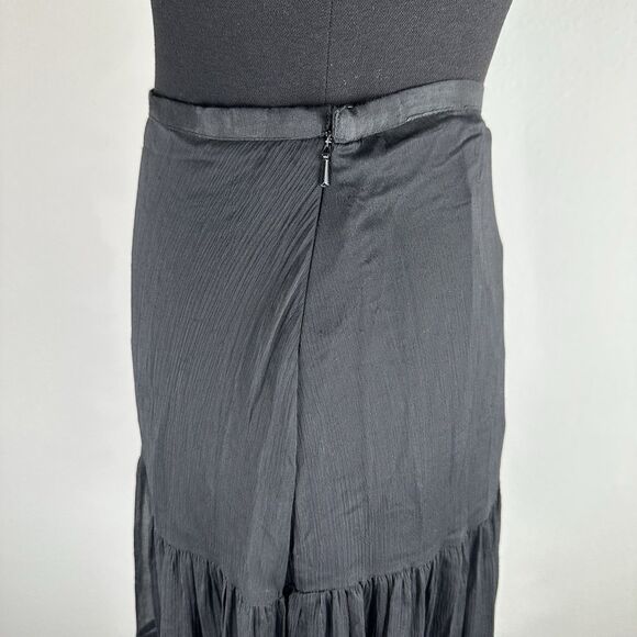 Chaudry KC Maxi Skirt Women XS Black Gold Sequin Boho Festival Gypsy Western NEW - Picture 7 of 13